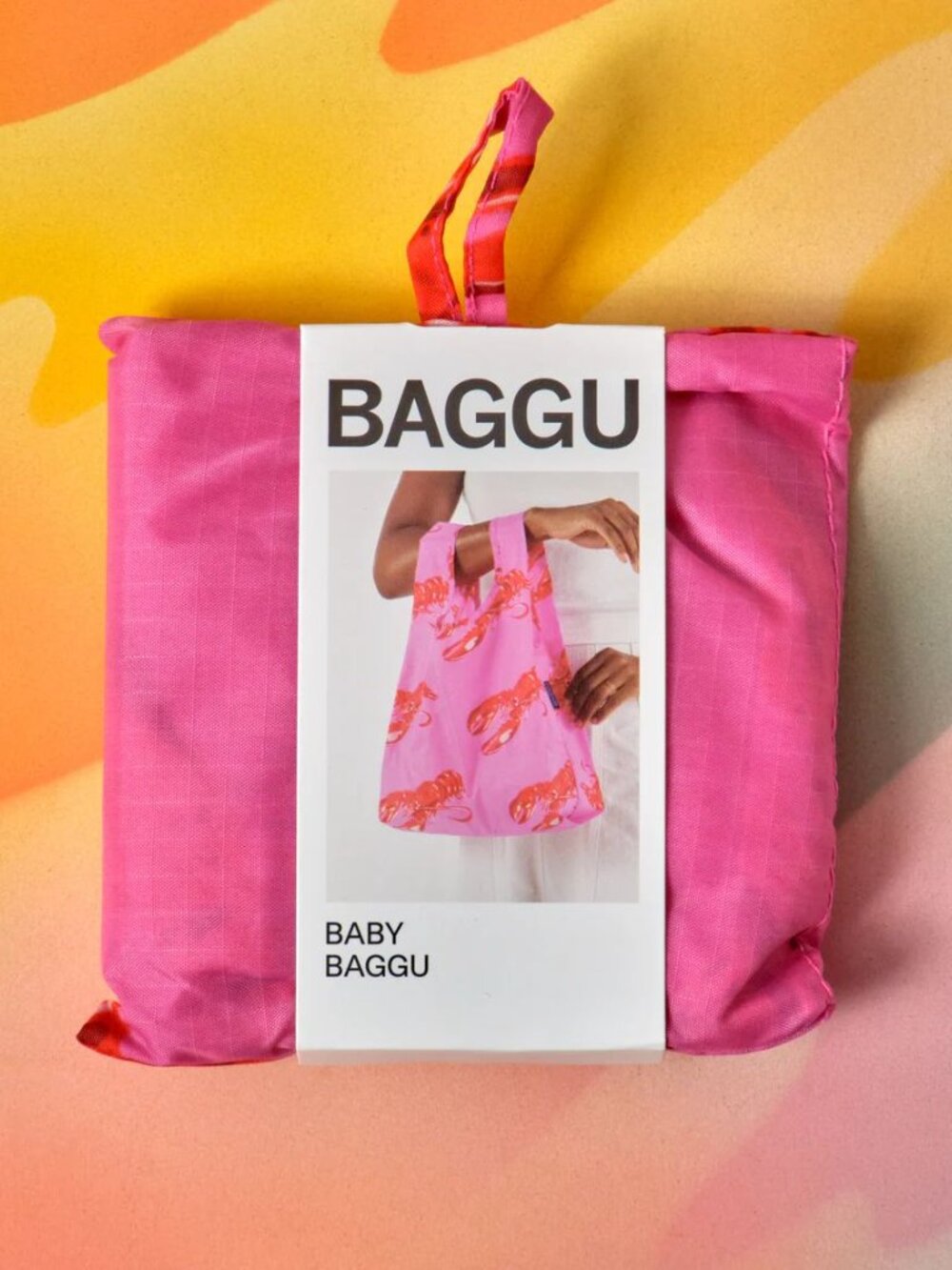 NWT Baby Baggu - Pink Lobster - Picture 4 of 5